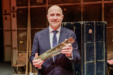 Nicolas Hartmann mit dem FAUST Preis 2025